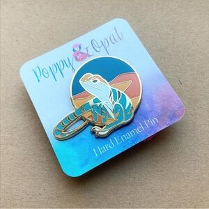 Lizard Enamel Pin
